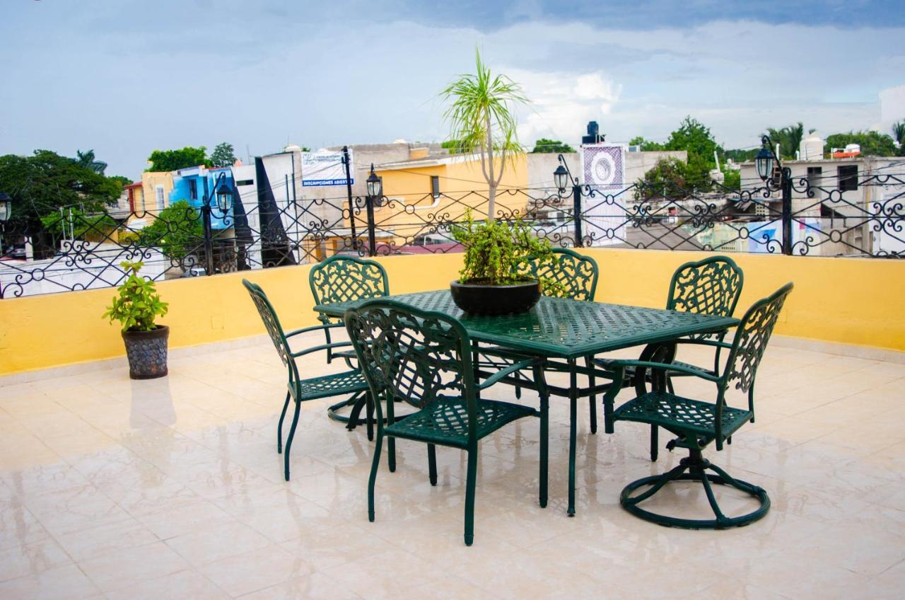 كامبيش Hotel Villa Angeles المظهر الخارجي الصورة